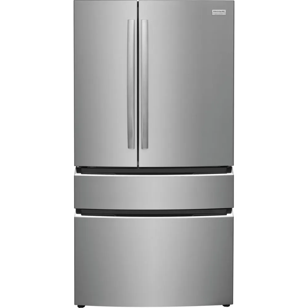 Congélateur coffre Frigidaire Gallery Réfrigérateur à profondeur de comptoir, quatre portes avec porte à deux battants de...