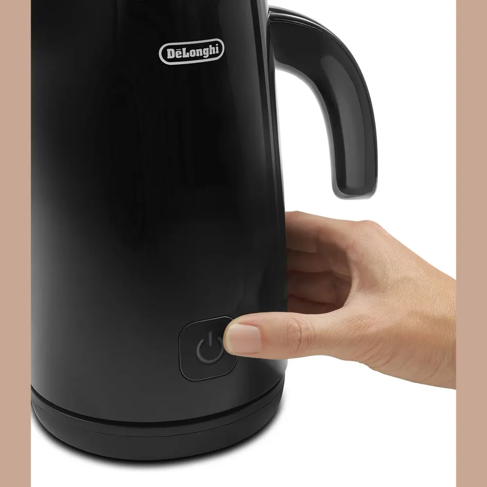 Delonghi Alicia Latte Milk Frother - Noir jais à Froid Ventilé No Frost