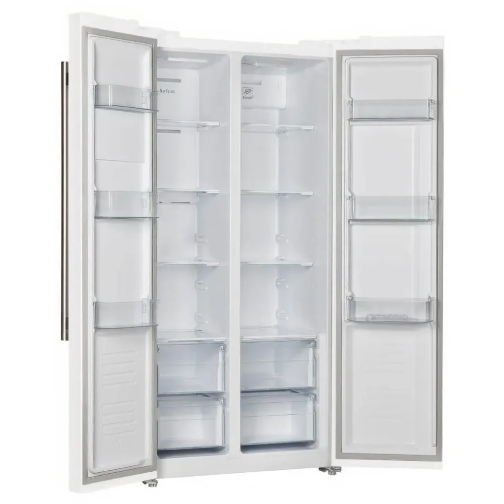 Forno Réfrigérateur côte-à-côte amovible de 33 po., 15.6 pi.cu. avec affichage DEL sur la porte FFRBI1805-33WHT (Climatiqu...