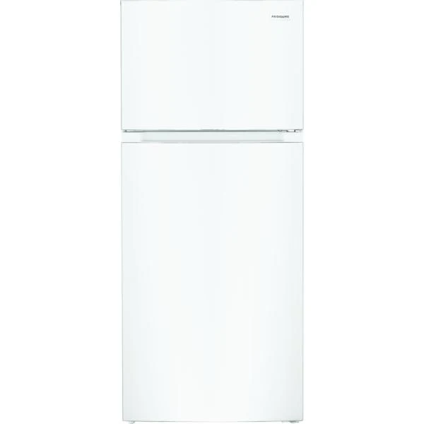 Frigidaire Réfrigérateur à congélateur supérieur autonome de 27 9/16 pouces, 16 pi. cu. FRTE1622AW et Fonction Super Cool