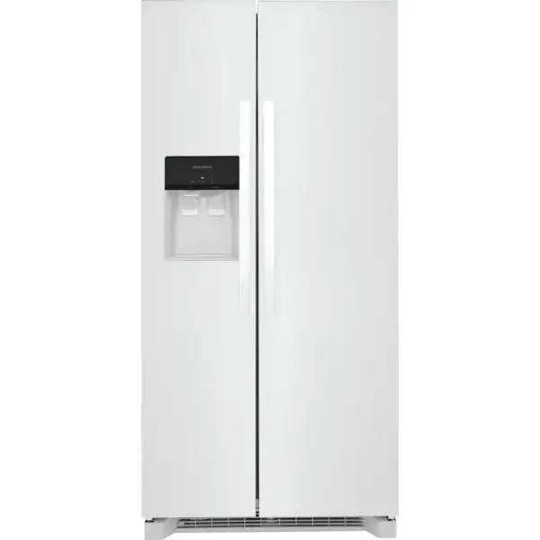 Frigidaire Réfrigérateur côte-à-côte amovible de 33 po., 22,2 pi.cu. avec système distributeur d'eau et de glaçons FRSS232...