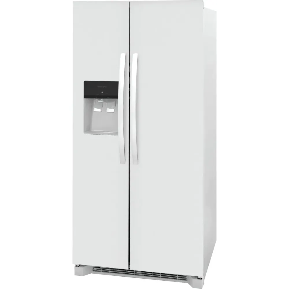 Frigidaire Réfrigérateur côte-à-côte amovible de 33 po., 22,2 pi.cu. avec système distributeur d'eau et de glaçons FRSS232...