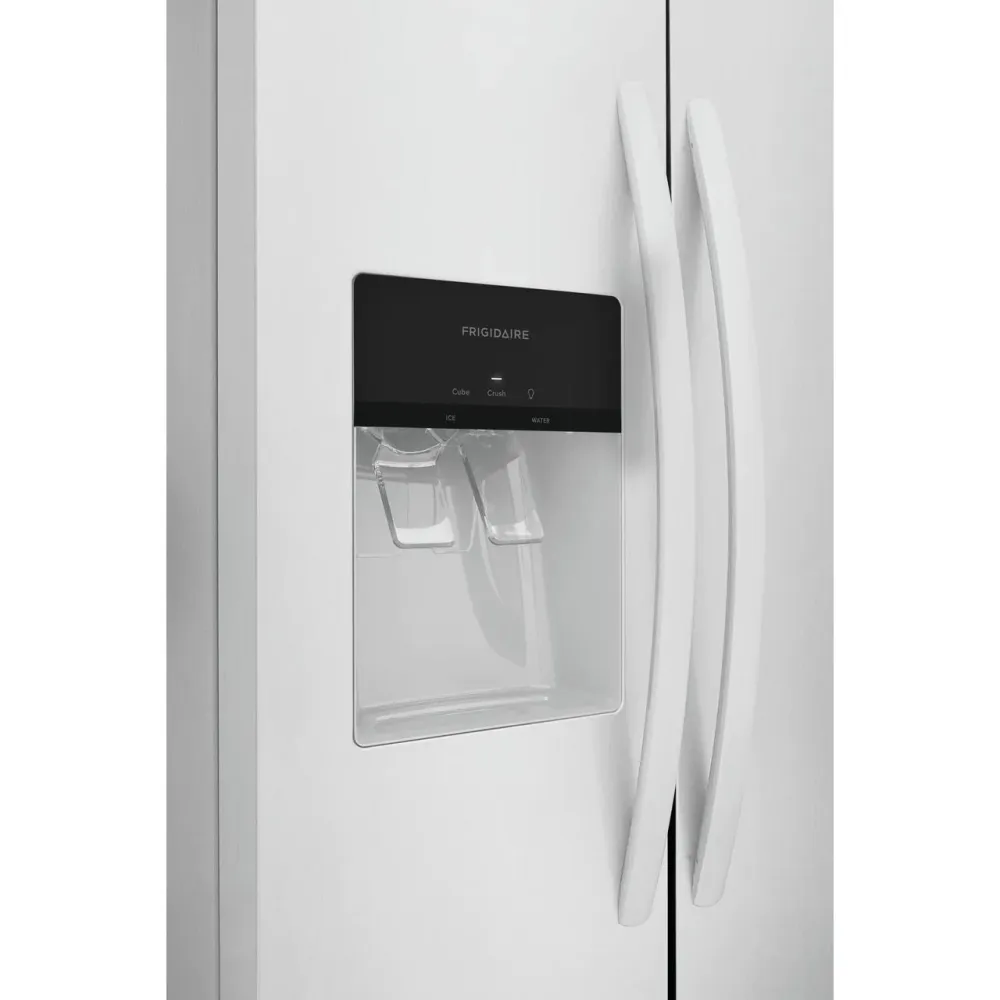 Frigidaire Réfrigérateur côte-à-côte amovible de 33 po., 22,2 pi.cu. avec système distributeur d'eau et de glaçons FRSS232...