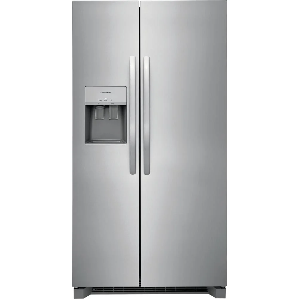 Frigidaire Réfrigérateur côte-à-côte amovible de 36 po., 25,6 pi.cu. avec système distributeur d'eau et de glaçons FRSS262...