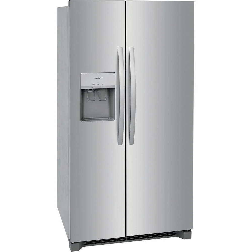 Frigidaire Réfrigérateur côte-à-côte amovible de 36 po., 25,6 pi.cu. avec système distributeur d'eau et de glaçons FRSS262...