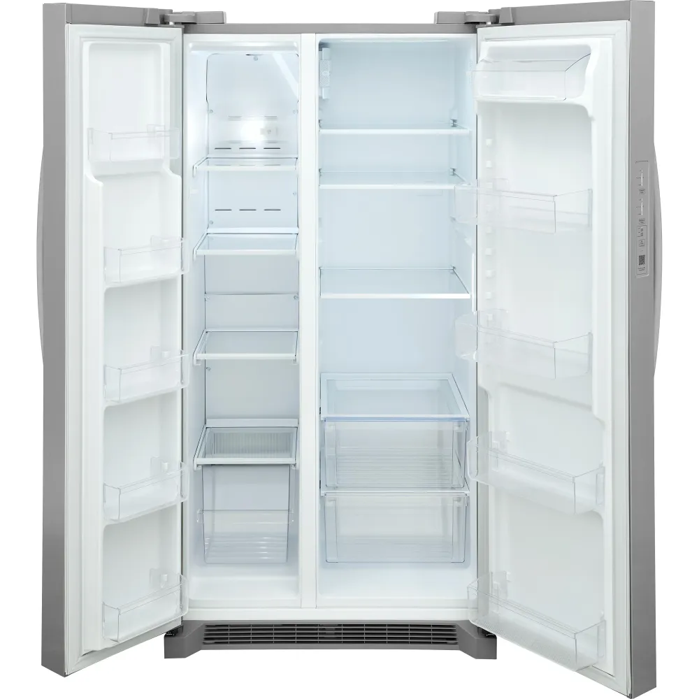 Frigidaire Réfrigérateur côte-à-côte à profondeur normal de 36 pouces, 26 pi. cu. FRSN2610AF