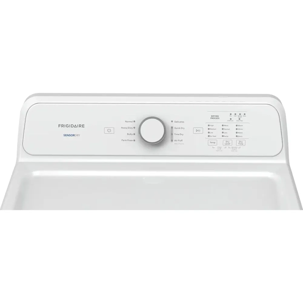 Frigidaire Sécheuse électrique de 7 pi. cu. FLVE700CAW pour Grandes Familles
