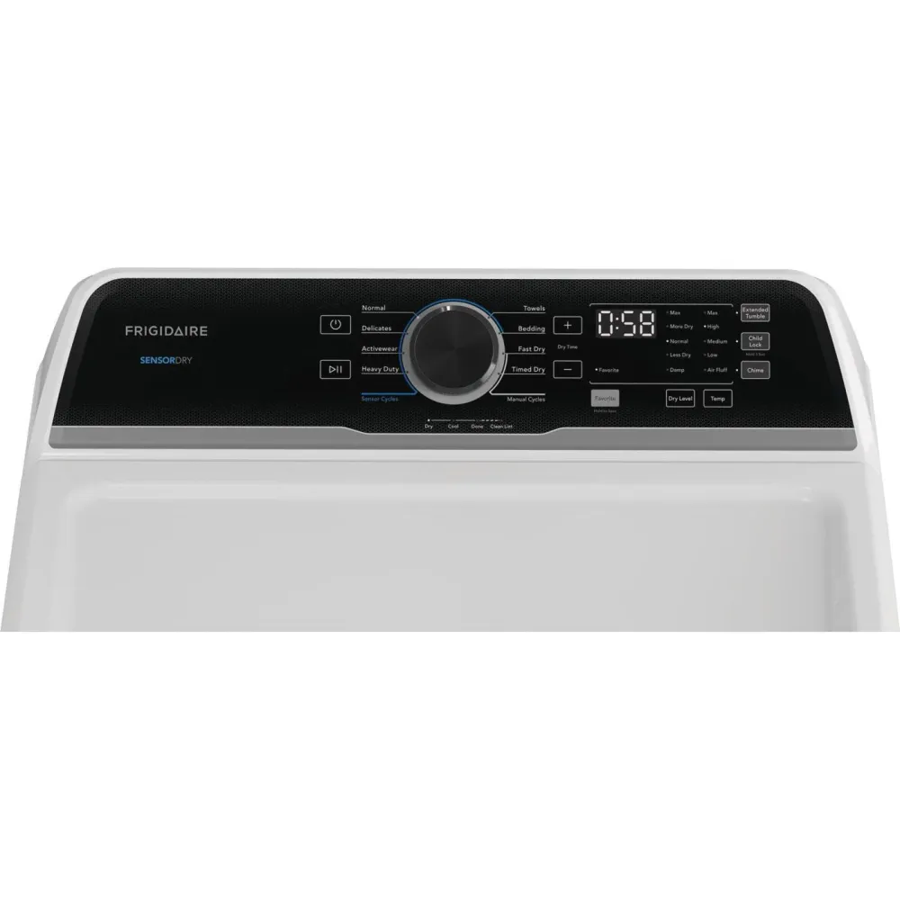 Frigidaire Sécheuse électrique de 7 pi. cu. FLVE752CBW - 400 Litres