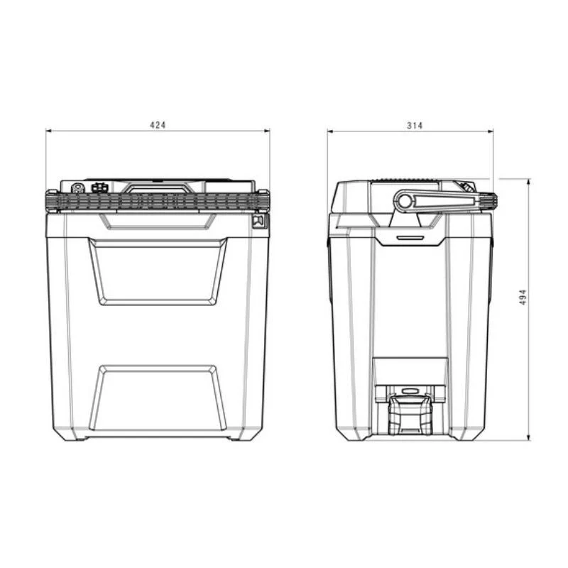 Glacière sans fil METABO KB 18 BL (600791850) 18V avec fonction de maintien au doux