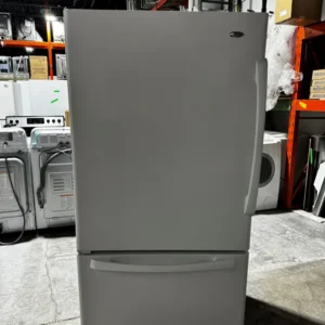 Réfrigérateur 33po Blanc congélateur en bas | ABB227DEW - Amana *** USAGÉ ***