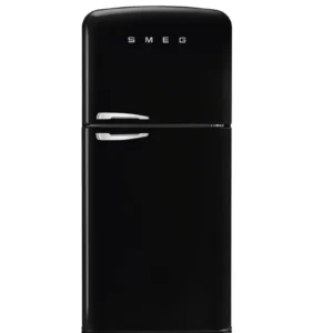 Smeg Retro Extra Volume Combination Fridge - Glossy Noir jais
