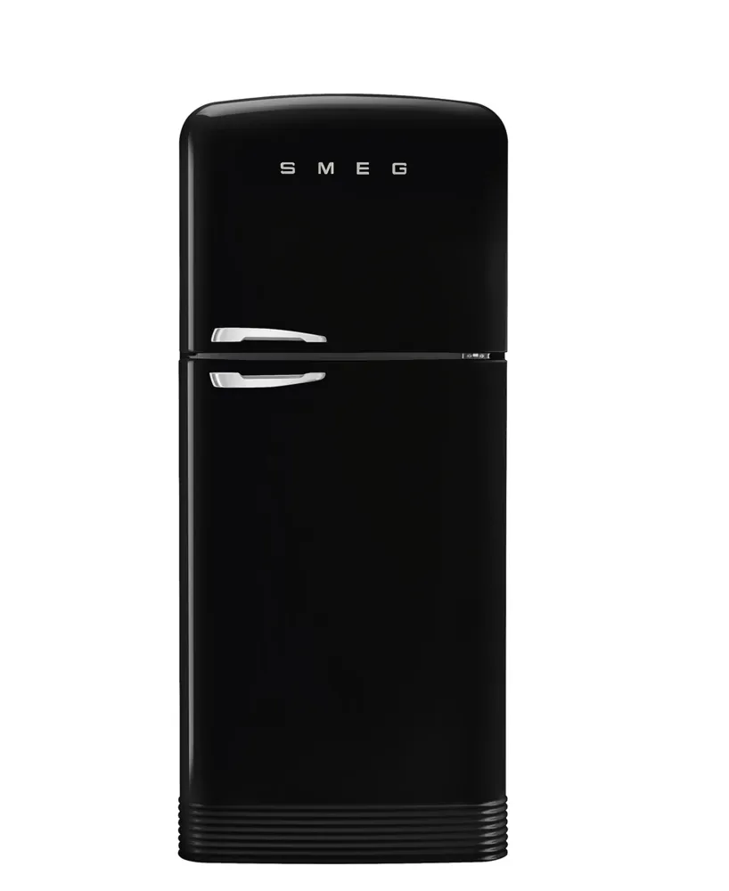 Smeg Retro Extra Volume Combination Fridge - Glossy Noir jais
