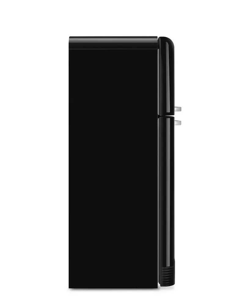Smeg Retro Extra Volume Combination Fridge - Glossy Noir jais