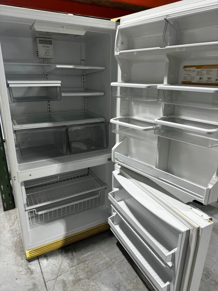 Congélateur Coffre Réfrigérateur 33po Blanc congélateur en bas | GB22DKGW01 - Whirlpool *** USAGÉ ***
