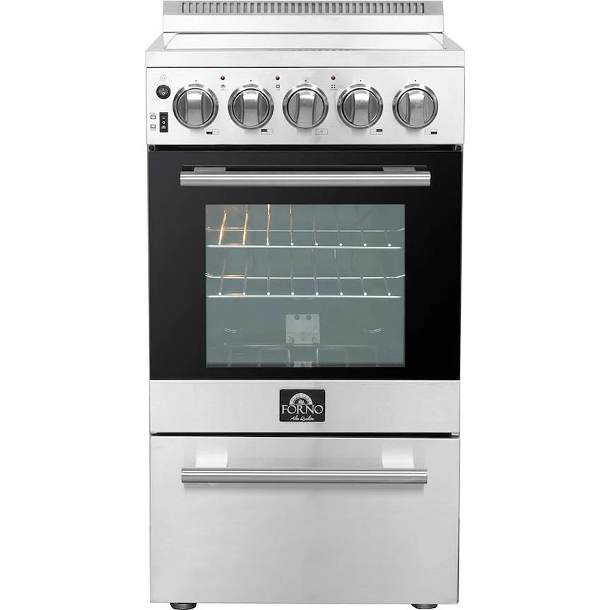 Forno Cuisinière autoportante de 20 pouces FFSEL6051-20 avec gril intégré