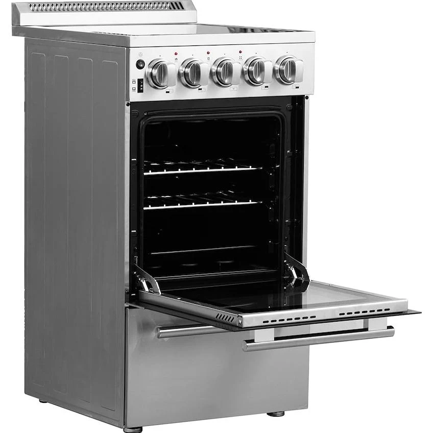Forno Cuisinière autoportante de 20 pouces FFSEL6051-20 avec gril intégré