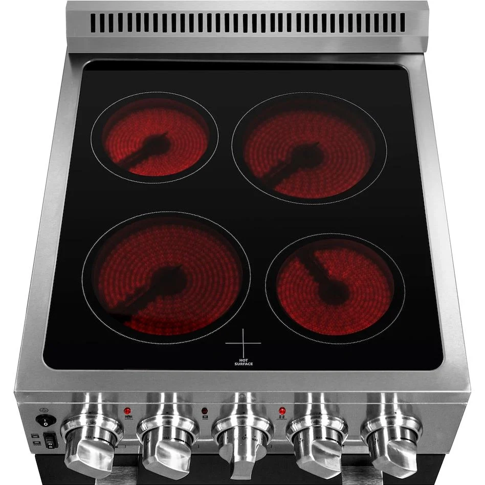 Forno Cuisinière autoportante de 20 pouces FFSEL6051-20 avec gril intégré
