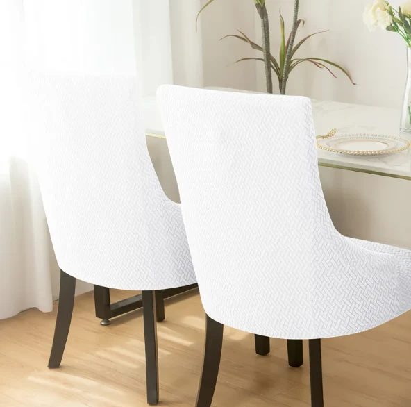 Housse de chaise Inclinée Blanc 1001 Housses