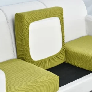 Housse de Coussin Canapé <br> Vert Herbe 1001 Housses