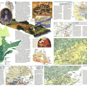 1991 La création du Canada, thème du Québec