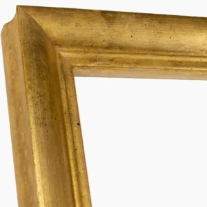 227.010 cadre en bois à la feuille d'or mesure de profil 45x45 mm