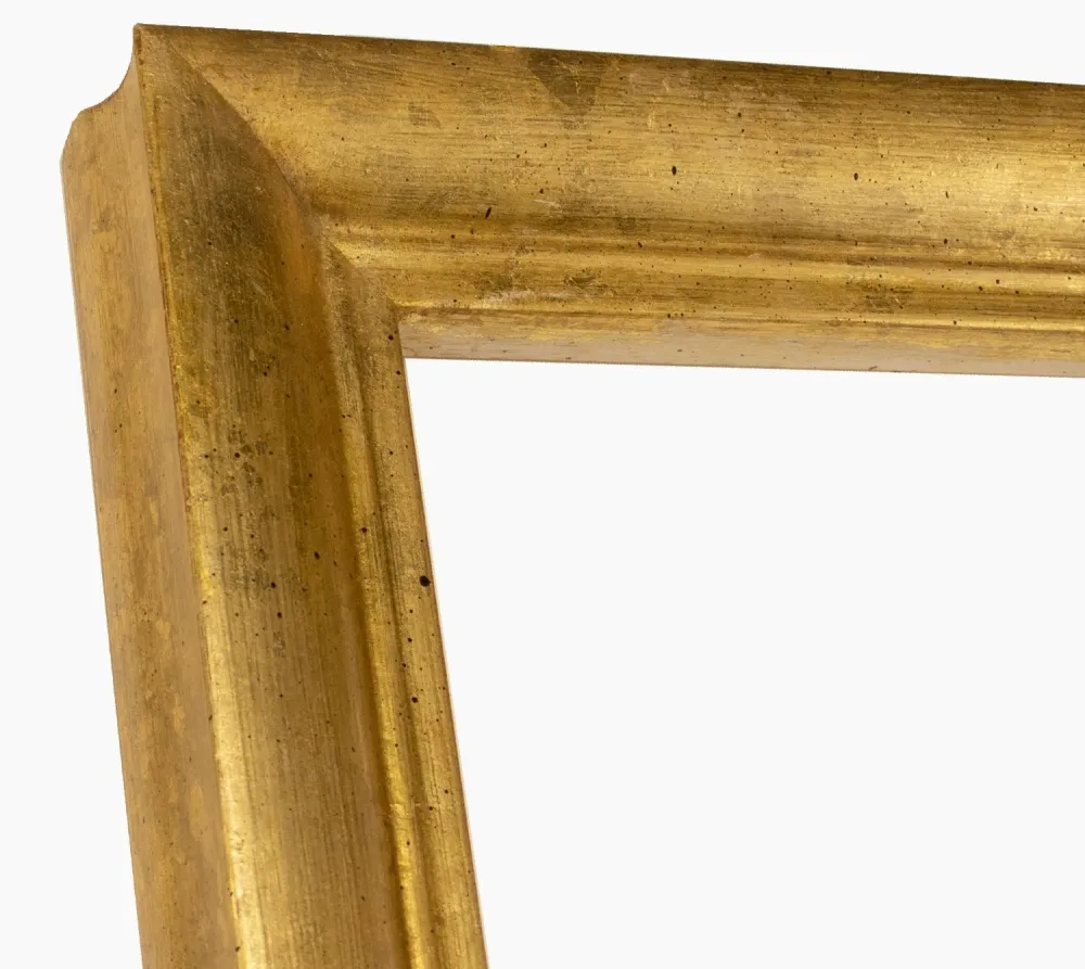 227.010 cadre en bois à la feuille d'or mesure de profil 45x45 mm