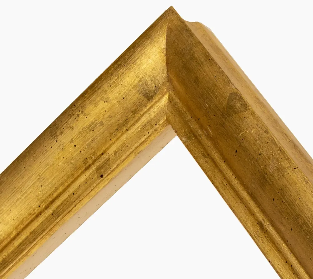 227.010 cadre en bois à la feuille d'or mesure de profil 45x45 mm