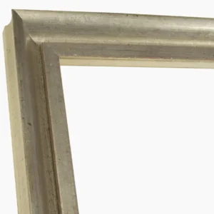 229.011 cadre en bois à la feuille d'argent mesure de profil 45x45 mm