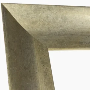 449.011 cadre en bois à la feuille d'argent mesure de profil 100x50 mm