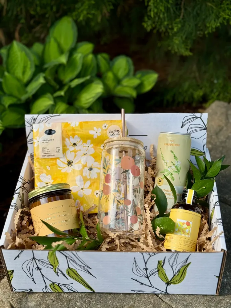 Coffret cadeau pour moi À la Boîte à Fleurs