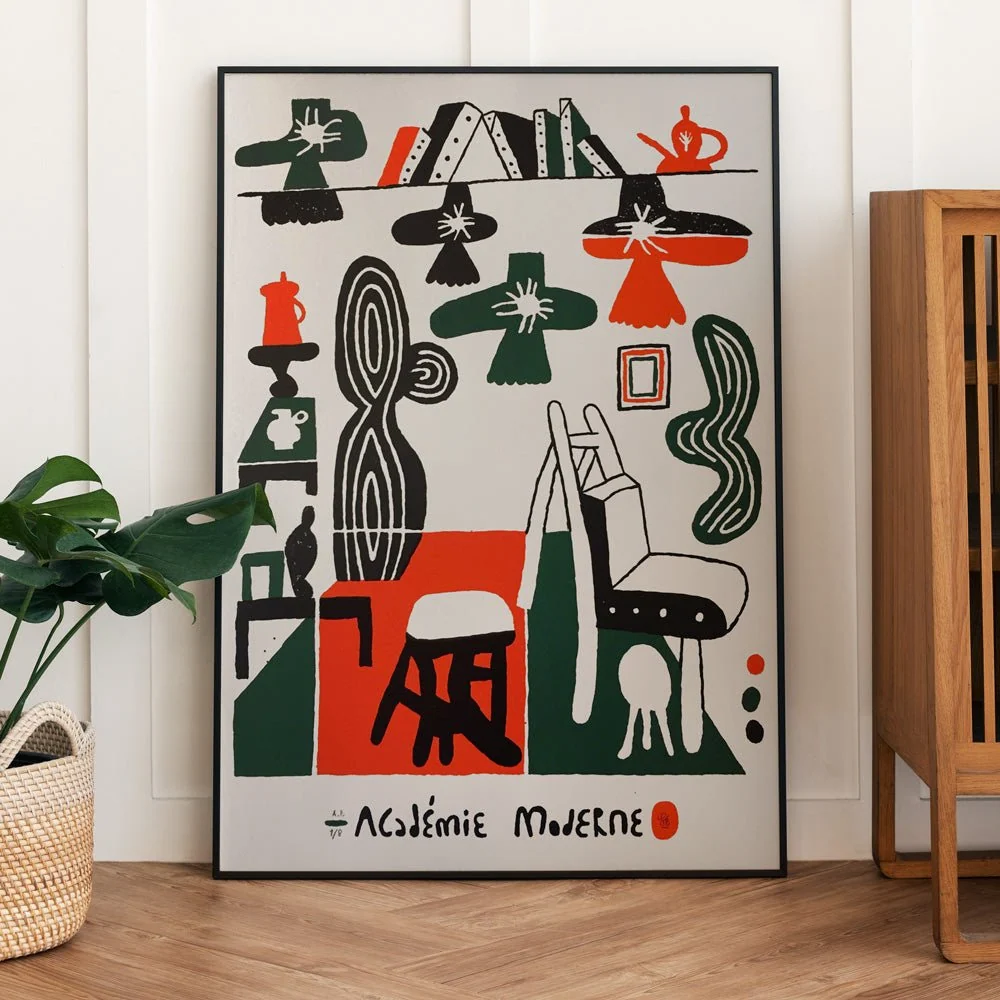 Académie Moderne 2018 Lithographie