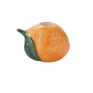 Bougeoir Orange AD Accent Decor