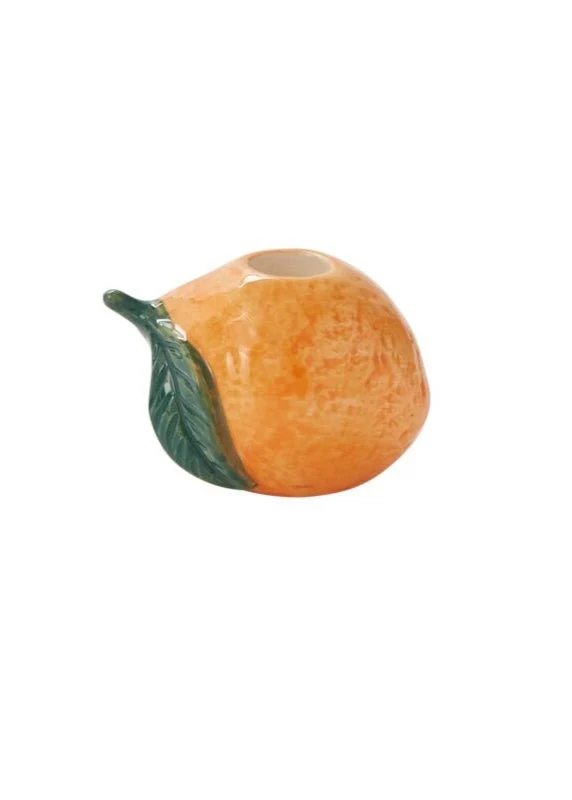 Bougeoir Orange AD Accent Decor