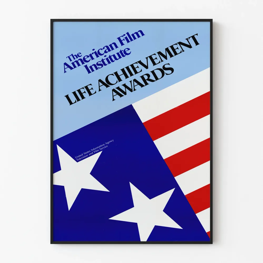 Affiche American Film Institute Life Achievement Awards - Décoration Murale Vintage