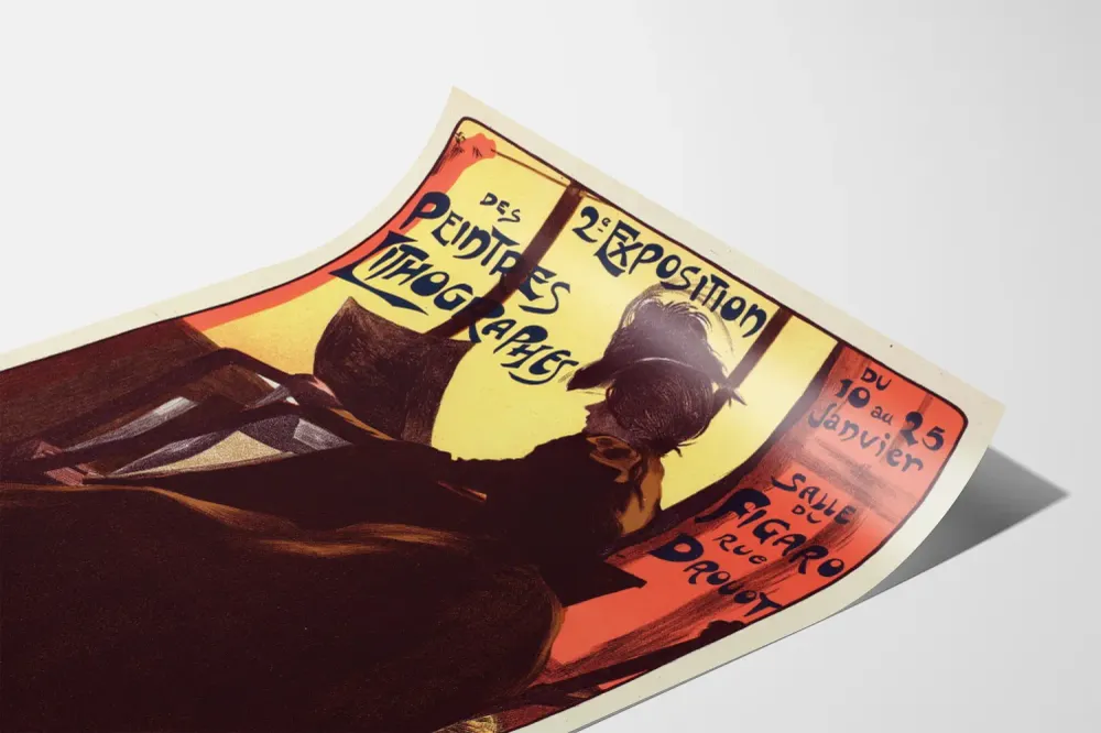 Affiche ancienne exposition des peintres lithographes