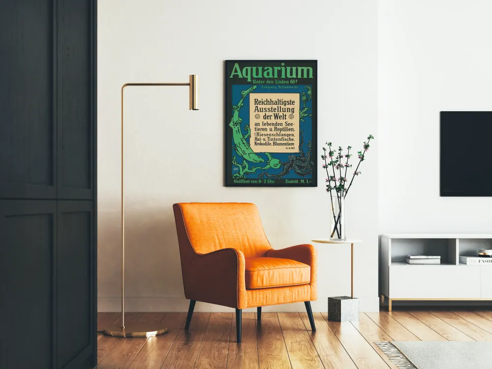 Affiche Aquarium Unter den Linden - Exposition Animaux Marins et Reptiles