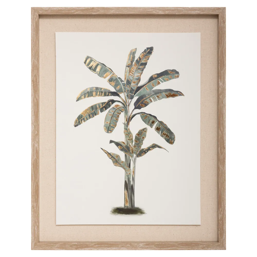 Affiche Atmosphera arbre encadré - Cadre photo - Toile murale - 40 x 50 cm