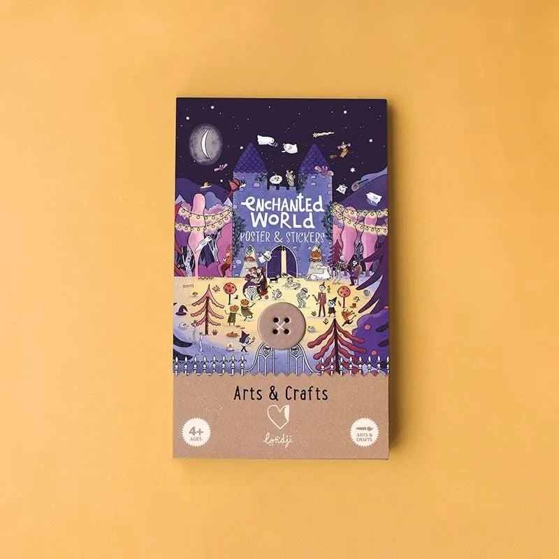 Affiche avec autocollants - Enchanted - Londji