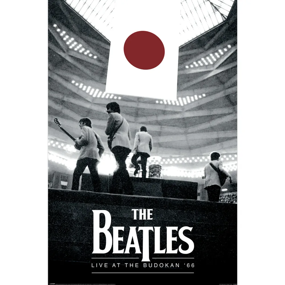 Affiche Beatles Live At Budokan 1966