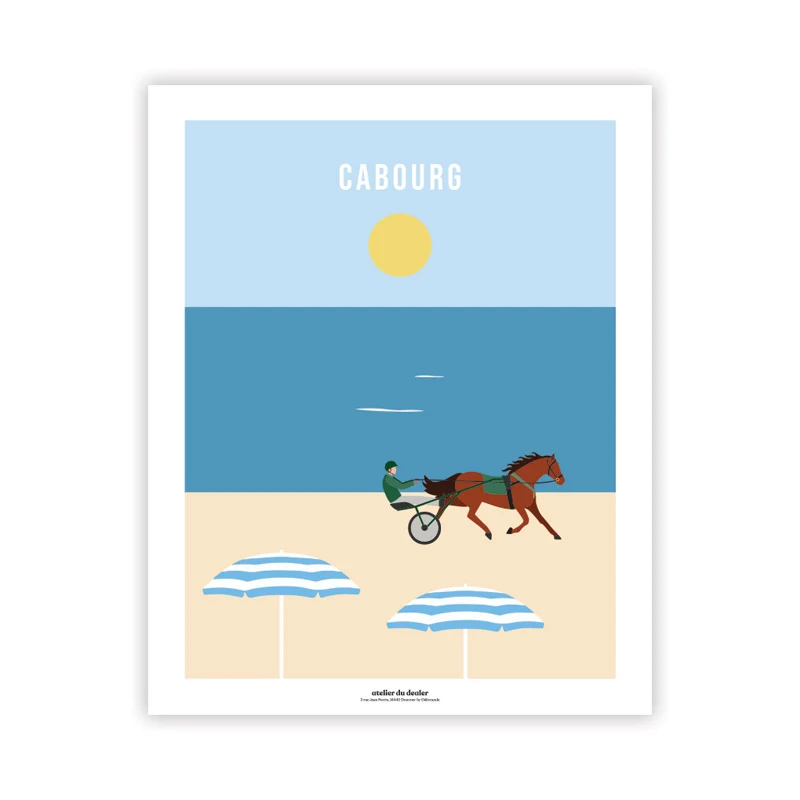 Affiche de Cabourg