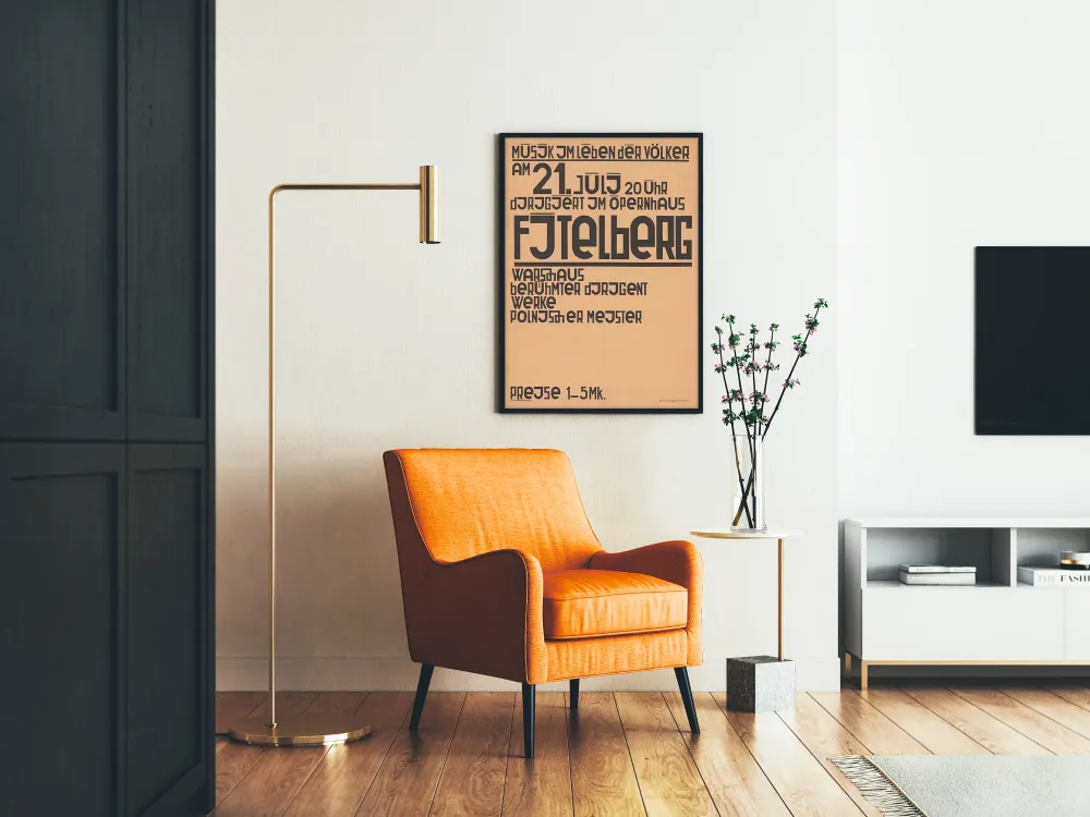 Affiche Concert Musical Fitelberg Opéra de Varsovie