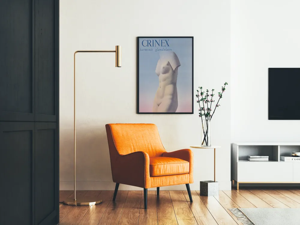 Affiche décoration murale Crinex harmonie glandulaire