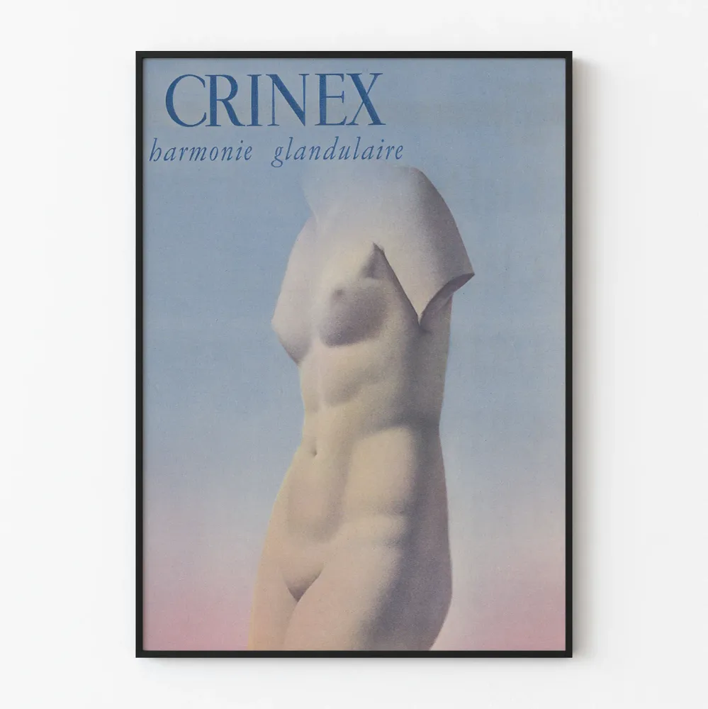 Affiche décoration murale Crinex harmonie glandulaire