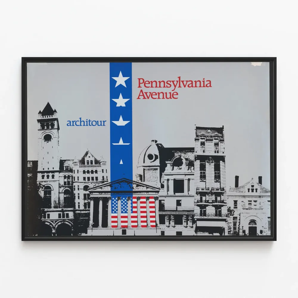 Affiche Décoration Murale Pennsylvania Avenue Architour
