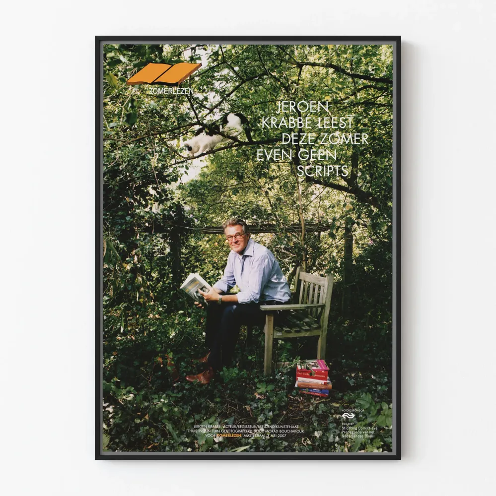 Affiche Décorative Jeroen Krabbe Lecture d'Été