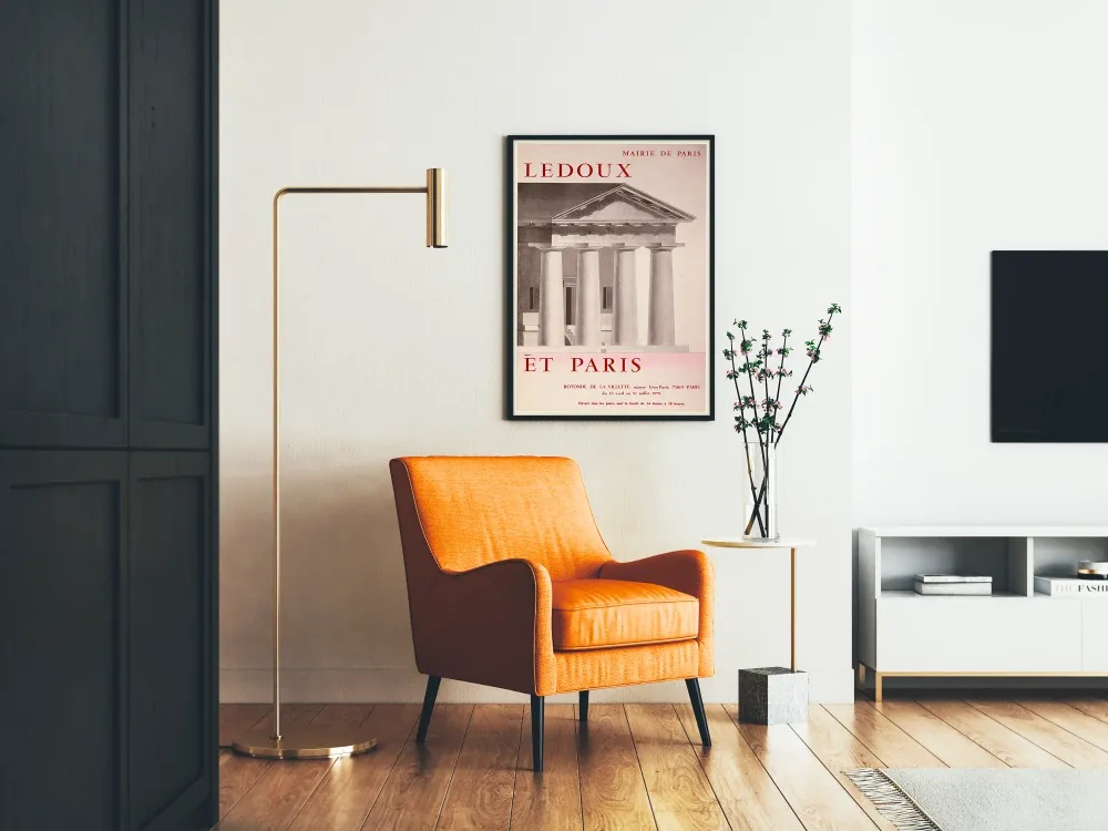 Affiche décorative Ledoux et Paris pour décoration murale historique