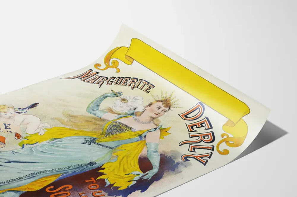 Affiche décorative Marguerite Derly Fantaisie tous les soirs