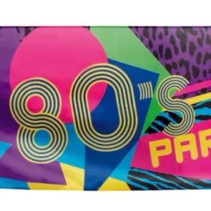 Affiche fête 80's