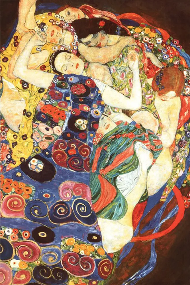Affiche de Gustav Klimt La Vierge