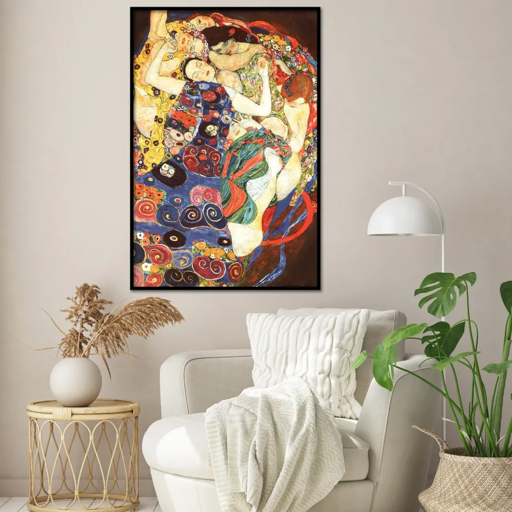 Affiche de Gustav Klimt La Vierge